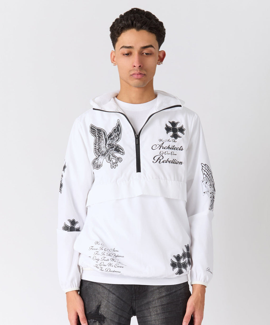Architects Rebellion Anorak Jacket - White