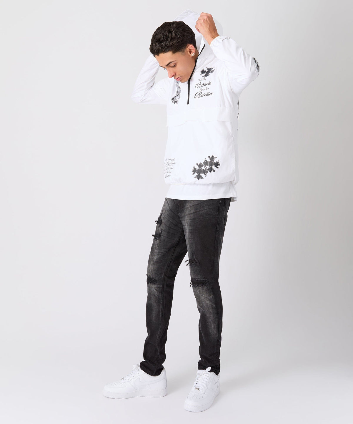 Architects Rebellion Anorak Jacket - White