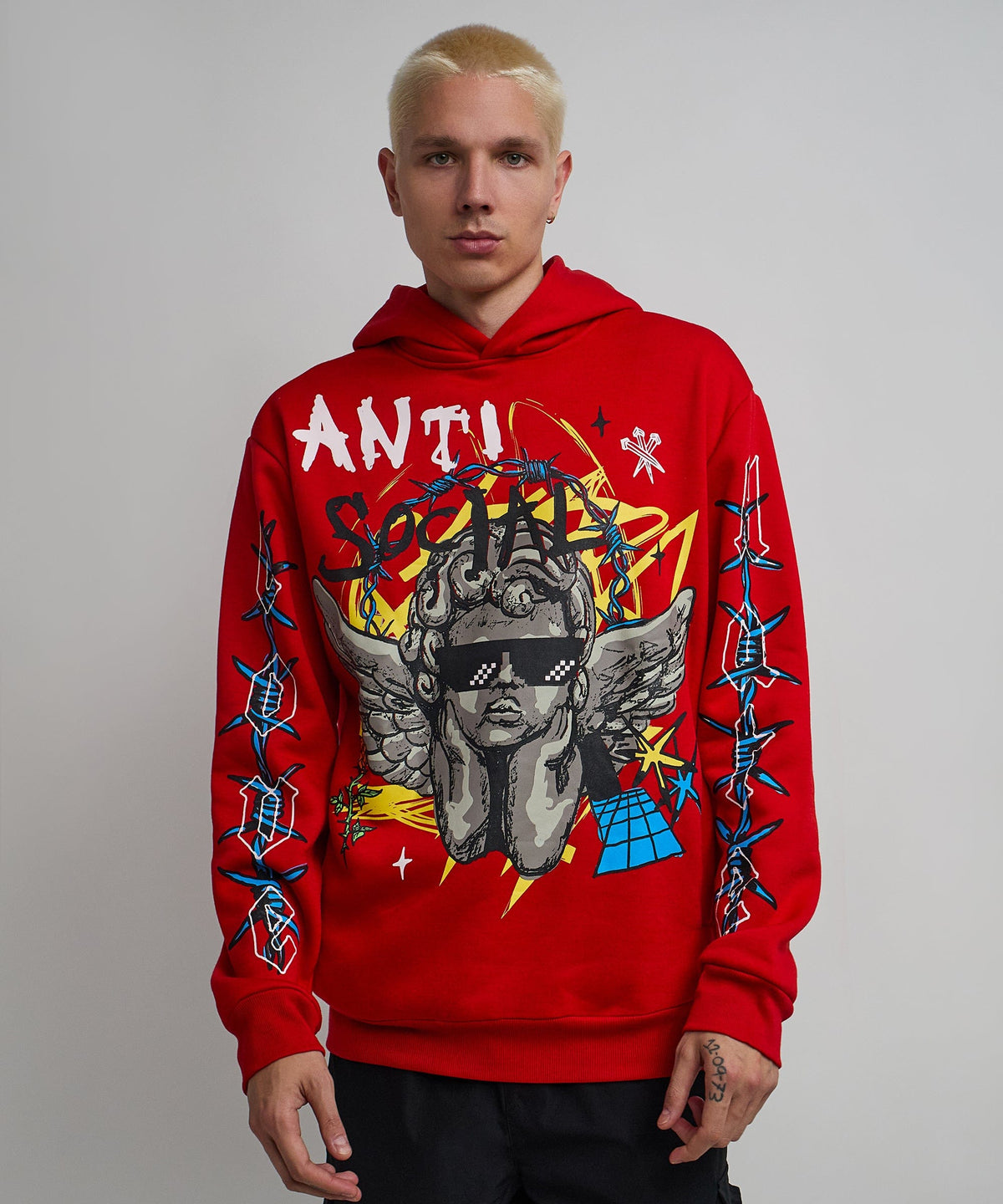 Anti Social Cherub Hoodie
