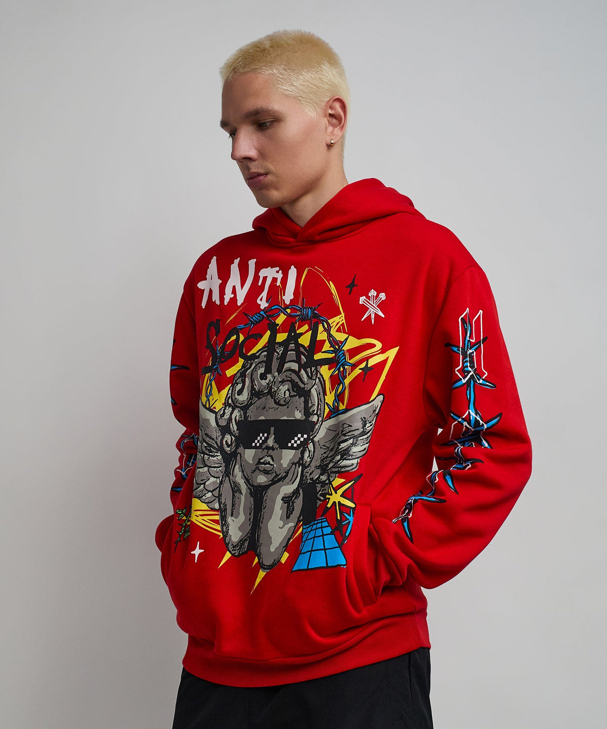 Anti Social Cherub Hoodie