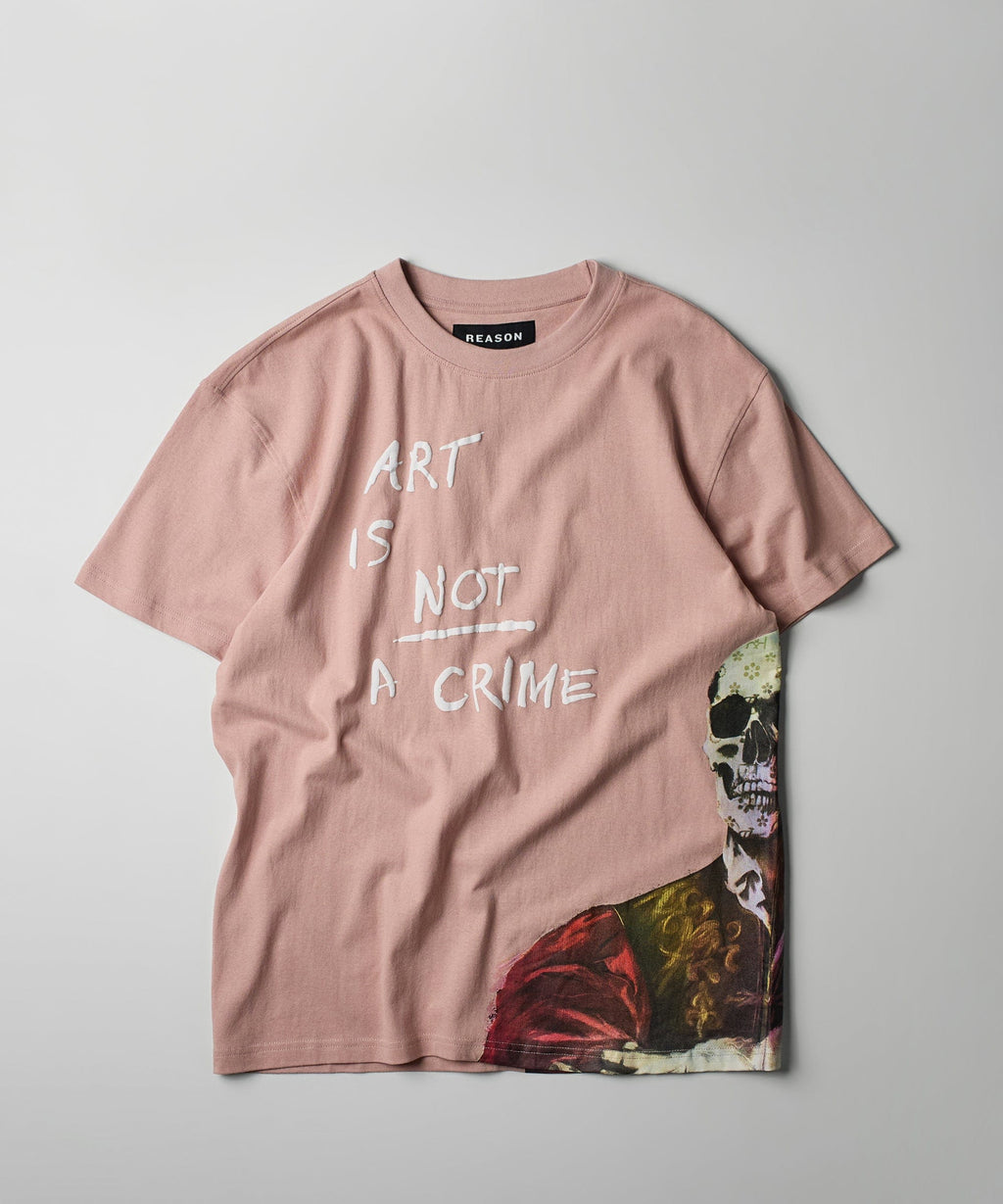 Art Is Not A Crime Box Tee